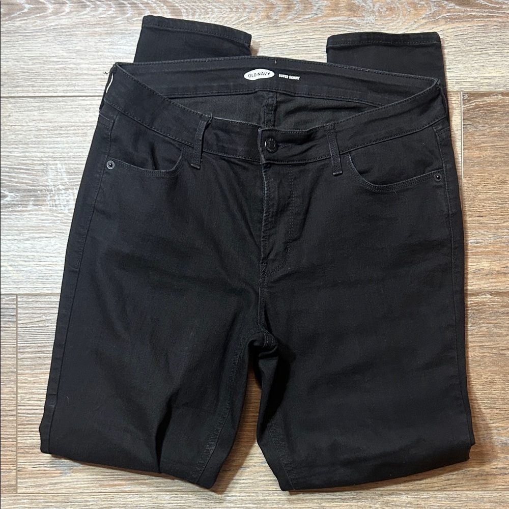 Old Navy Black Slim Stretch Jeans